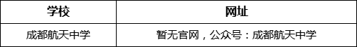 成都市成都航天中學(xué)網(wǎng)址是什么？