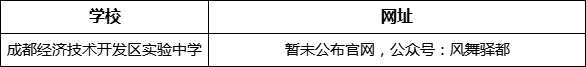 成都市成都經(jīng)濟(jì)技術(shù)開發(fā)區(qū)實(shí)驗(yàn)中學(xué)網(wǎng)址是什么？