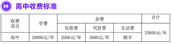 2025年資陽市綿陽中學資陽育才學校學費多少錢？