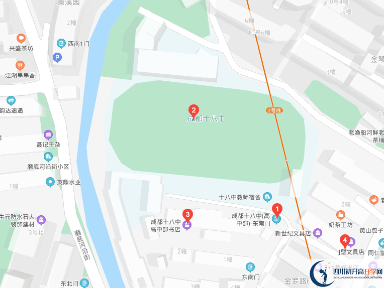 成都十八中學(xué)校地址在哪里？