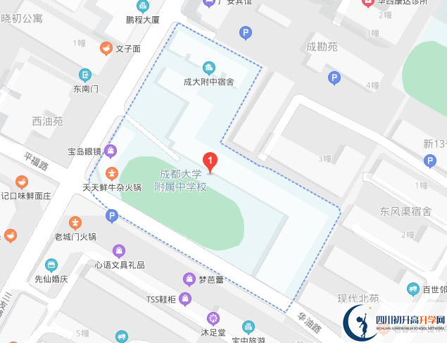 成都大學附中地址在哪里？