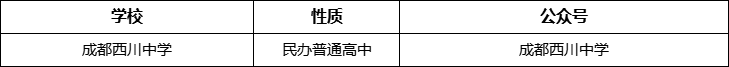 成都市成都西川中學官網(wǎng)、網(wǎng)址、官方網(wǎng)站