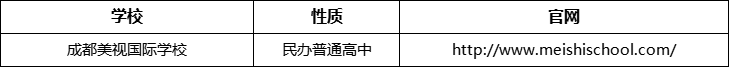 成都市成都美視國際學(xué)校官網(wǎng)、網(wǎng)址、官方網(wǎng)站