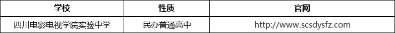 成都市四川電影電視學(xué)院實驗中學(xué)官網(wǎng)、網(wǎng)址、官方網(wǎng)站